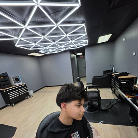 Haircut and grooming work at Legacy Studio Barbershop