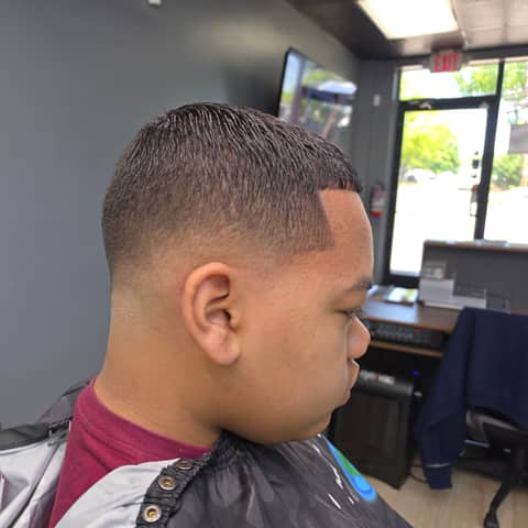 Haircut and grooming work at Legacy Studio Barbershop