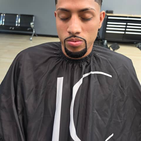 Haircut and grooming work at Legacy Studio Barbershop