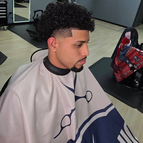 Haircut and grooming work at Legacy Studio Barbershop