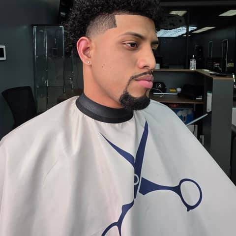 Haircut and grooming work at Legacy Studio Barbershop